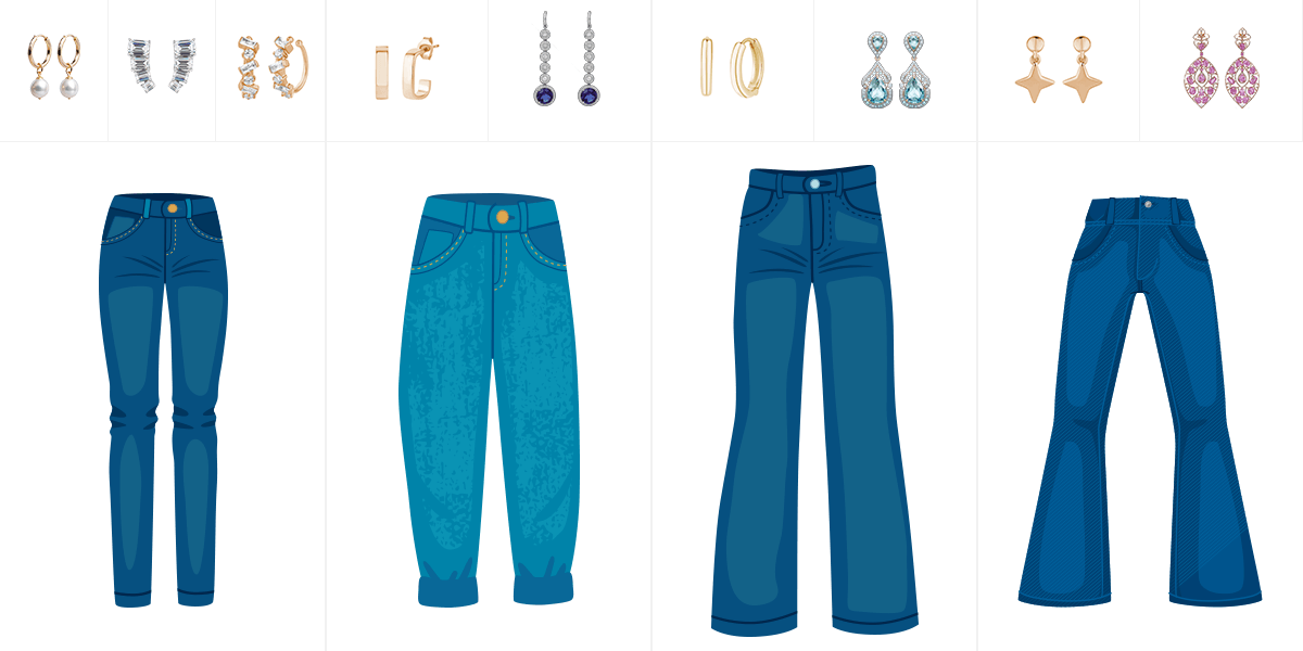 How to Choose the Right Earrings for Your Jeans: The Ultimate Style Guide - KYMEE