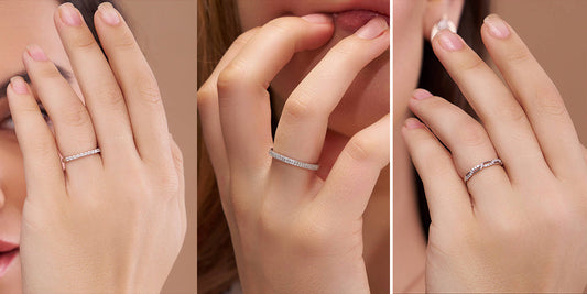 clean silver rings at home