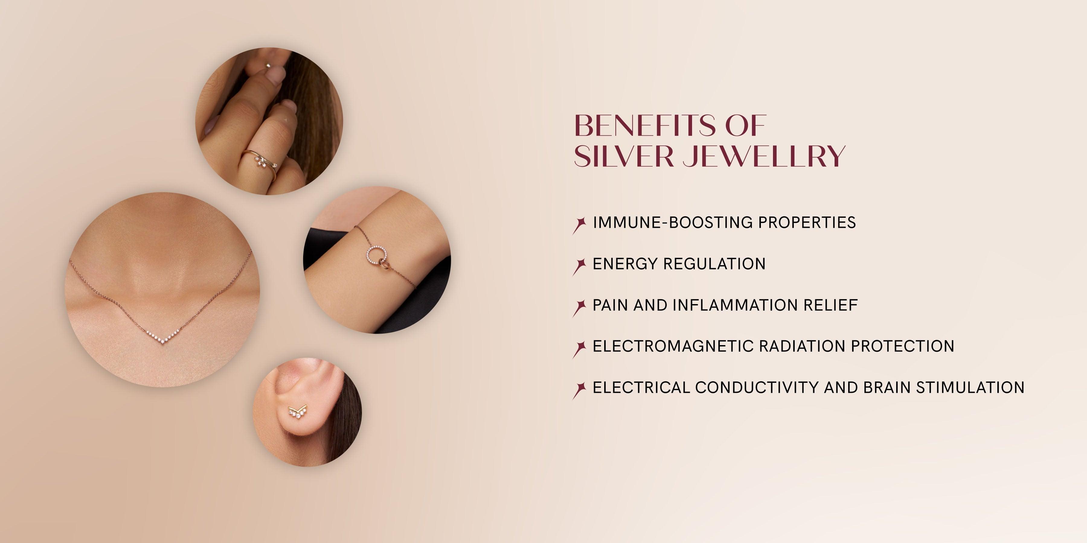 benefits of wearing silver
