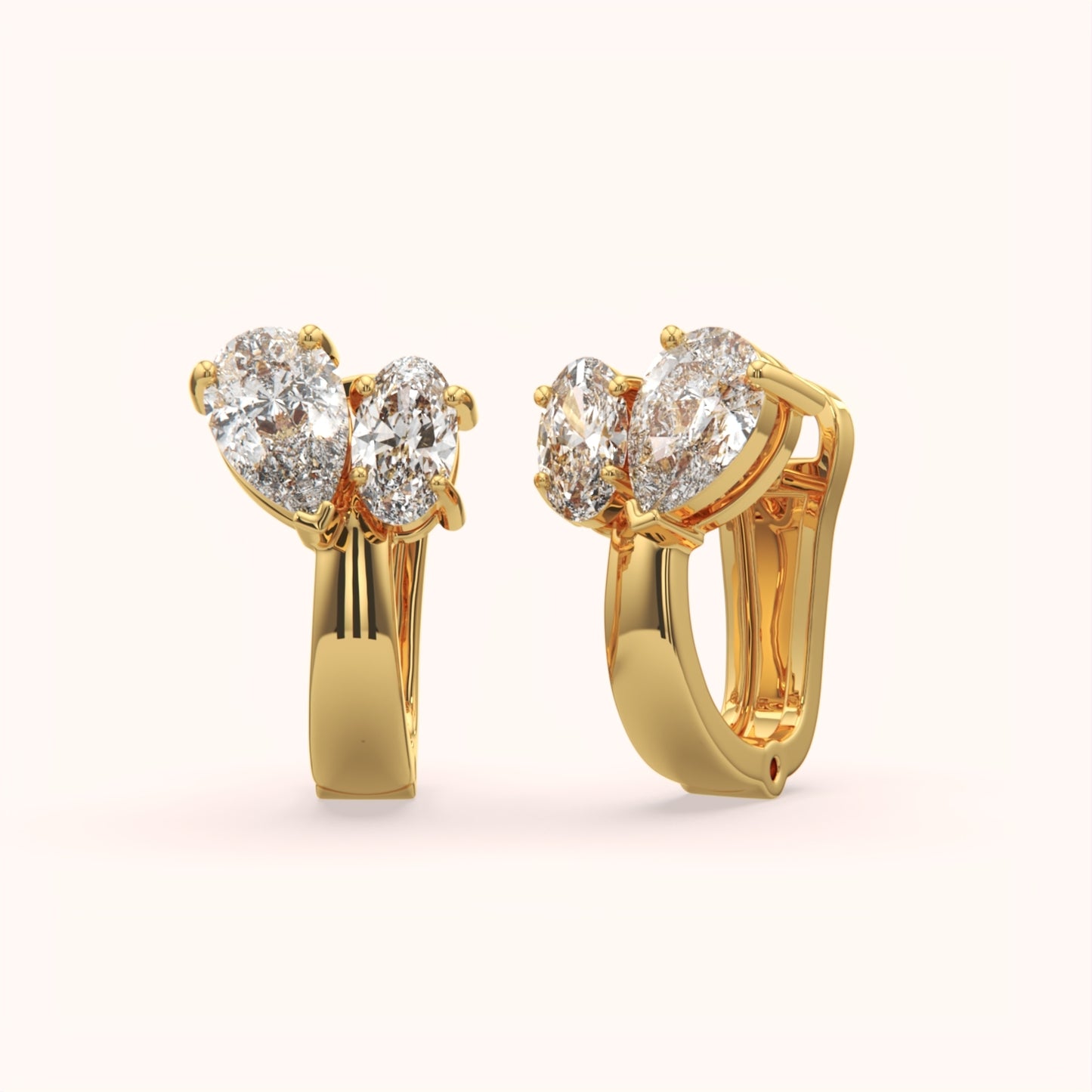 Graceful Bloom Clip-On Earrings - KYMEE