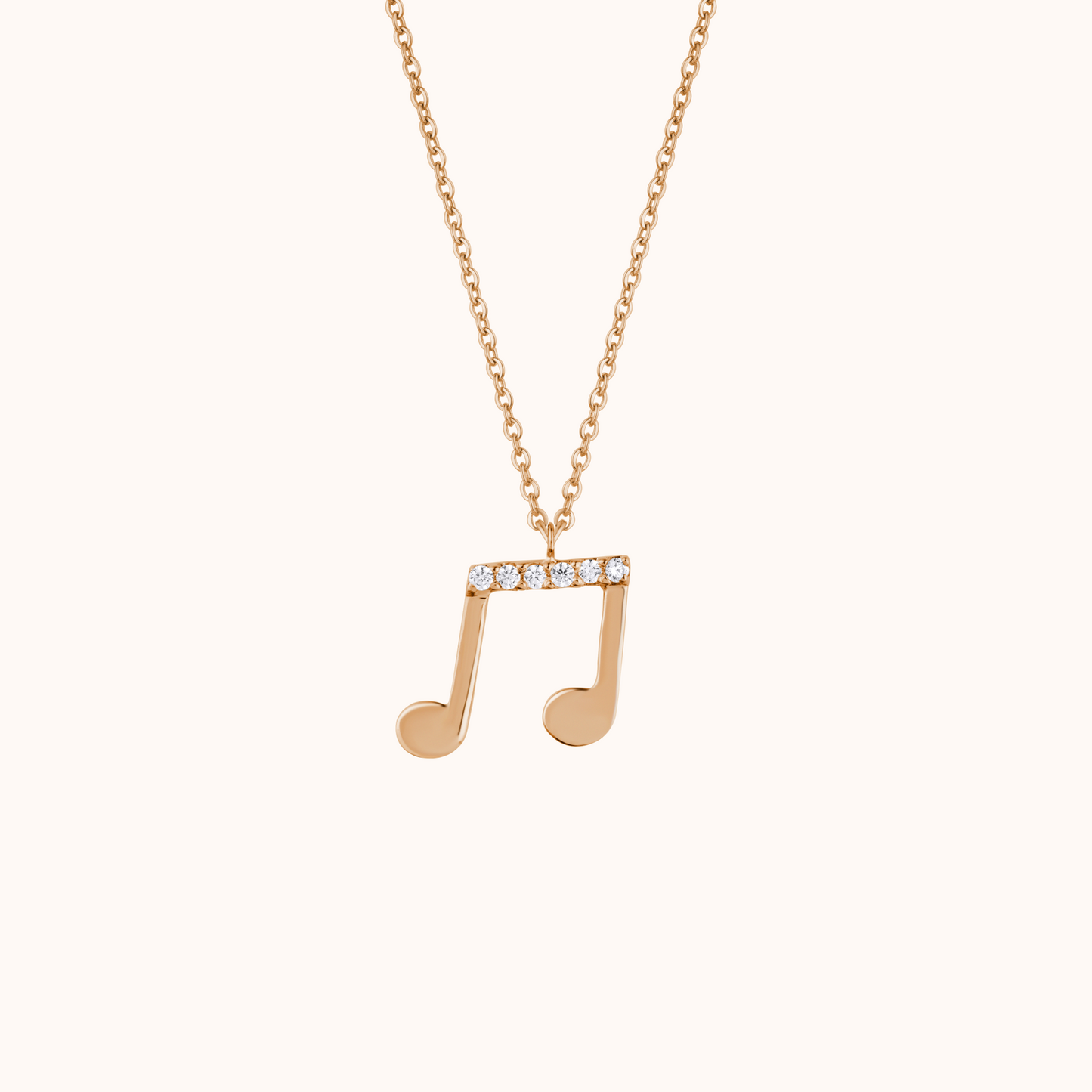 Music Charm Necklace