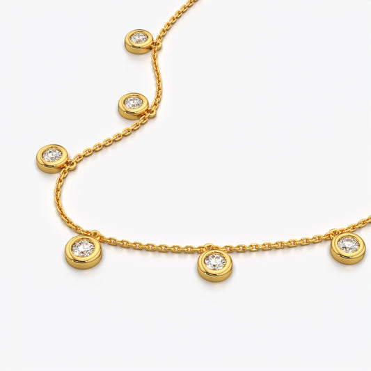 Scattered Dewdrops Necklace