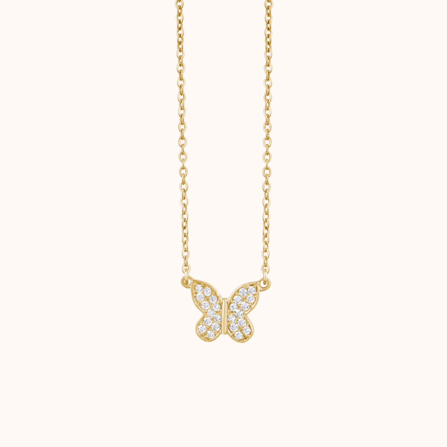 Dazzling Butterfly Necklace - KYMEE