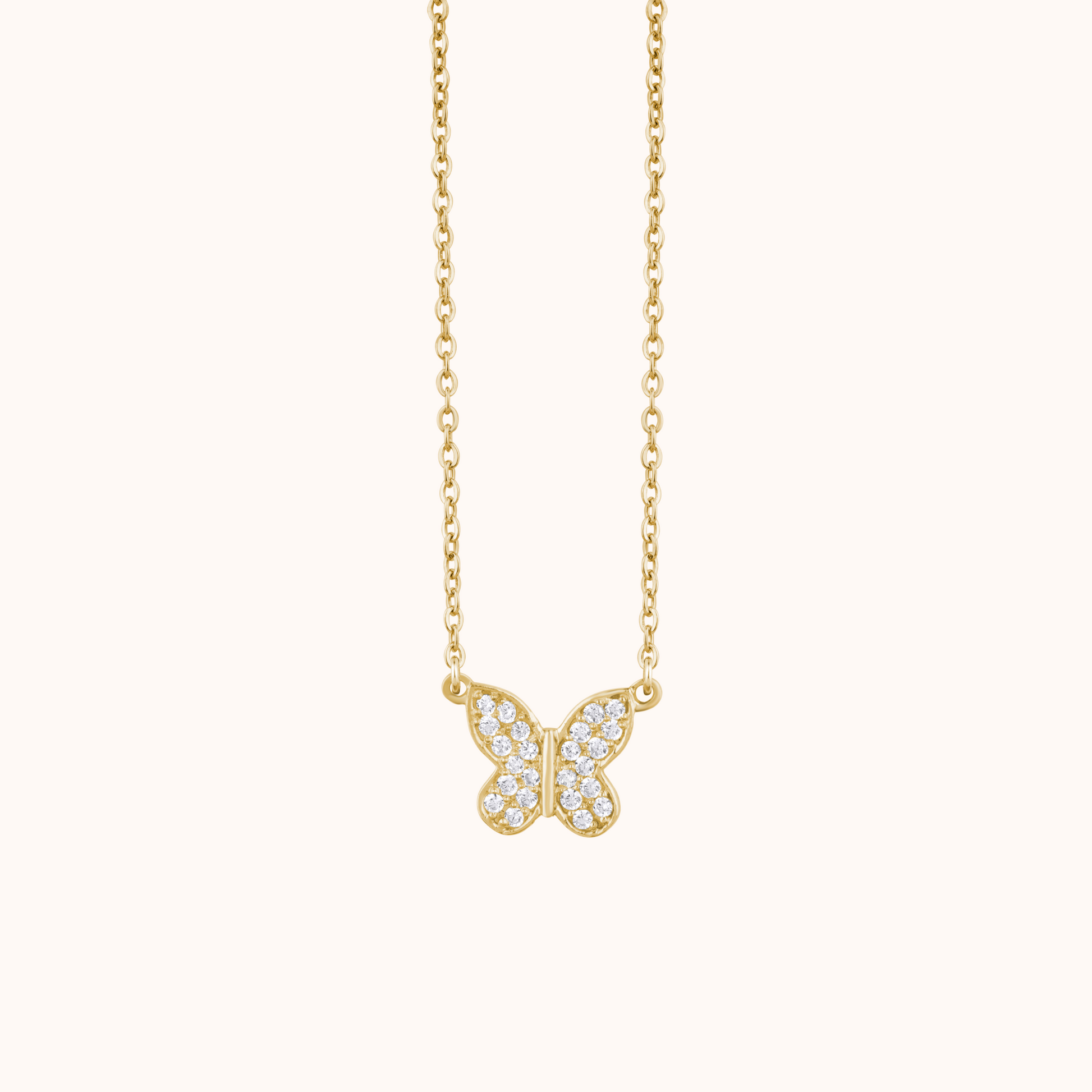Dazzling Butterfly Necklace - KYMEE