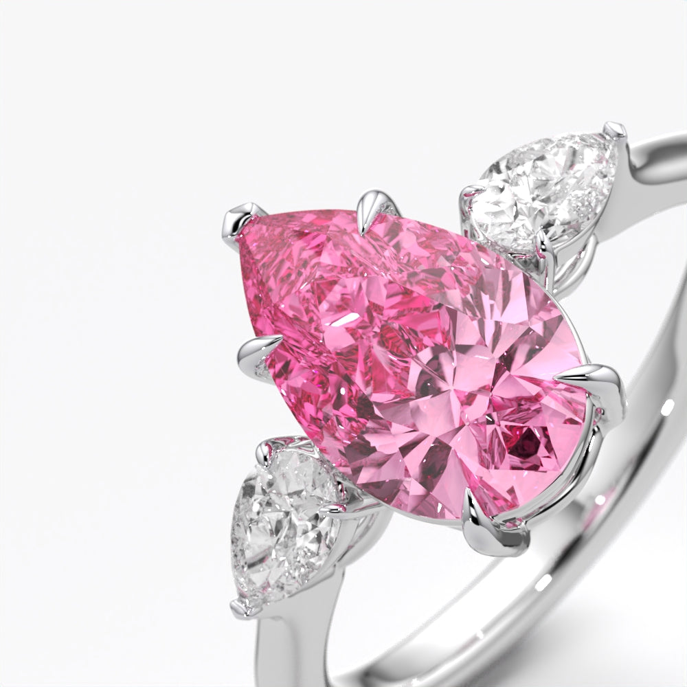 Pink Aura Grace Ring