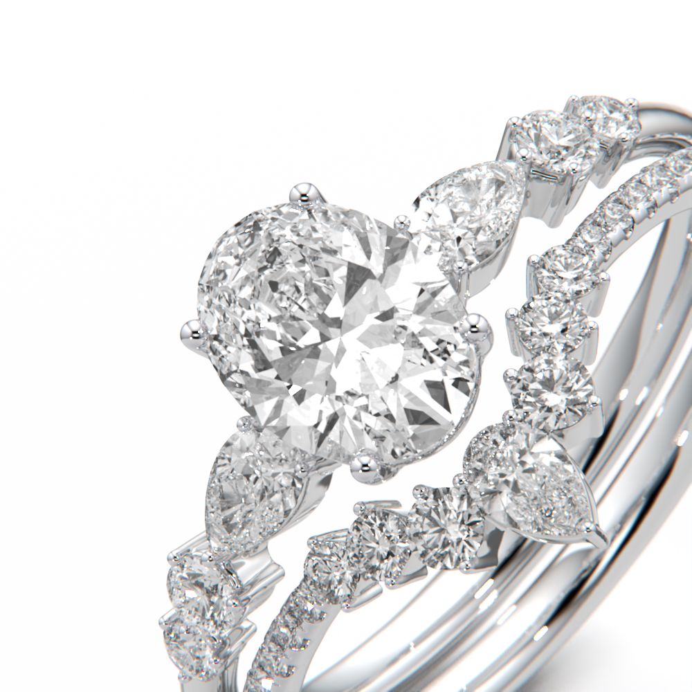 Sparkle Harmony Ring Set