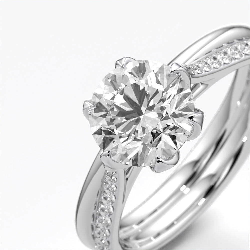 Round Harmony Ring Set