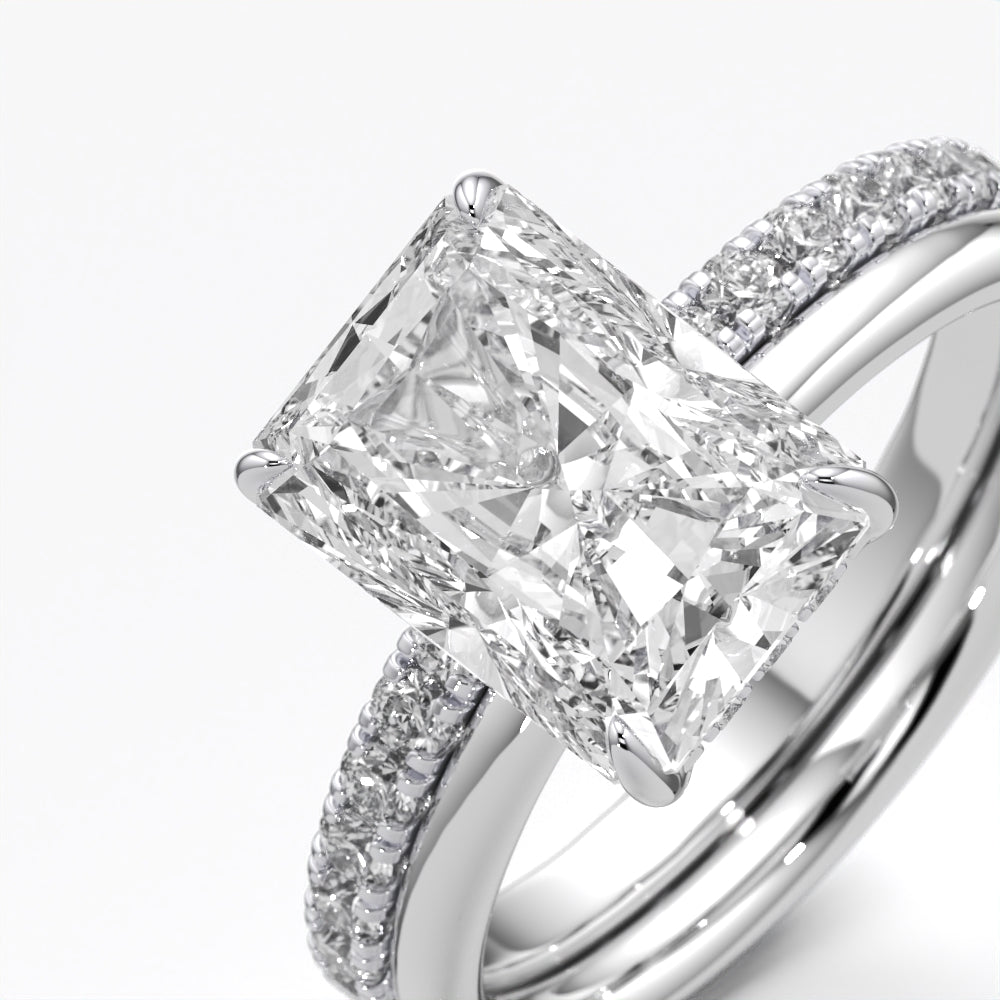 Radiant Sparkle Ring Set