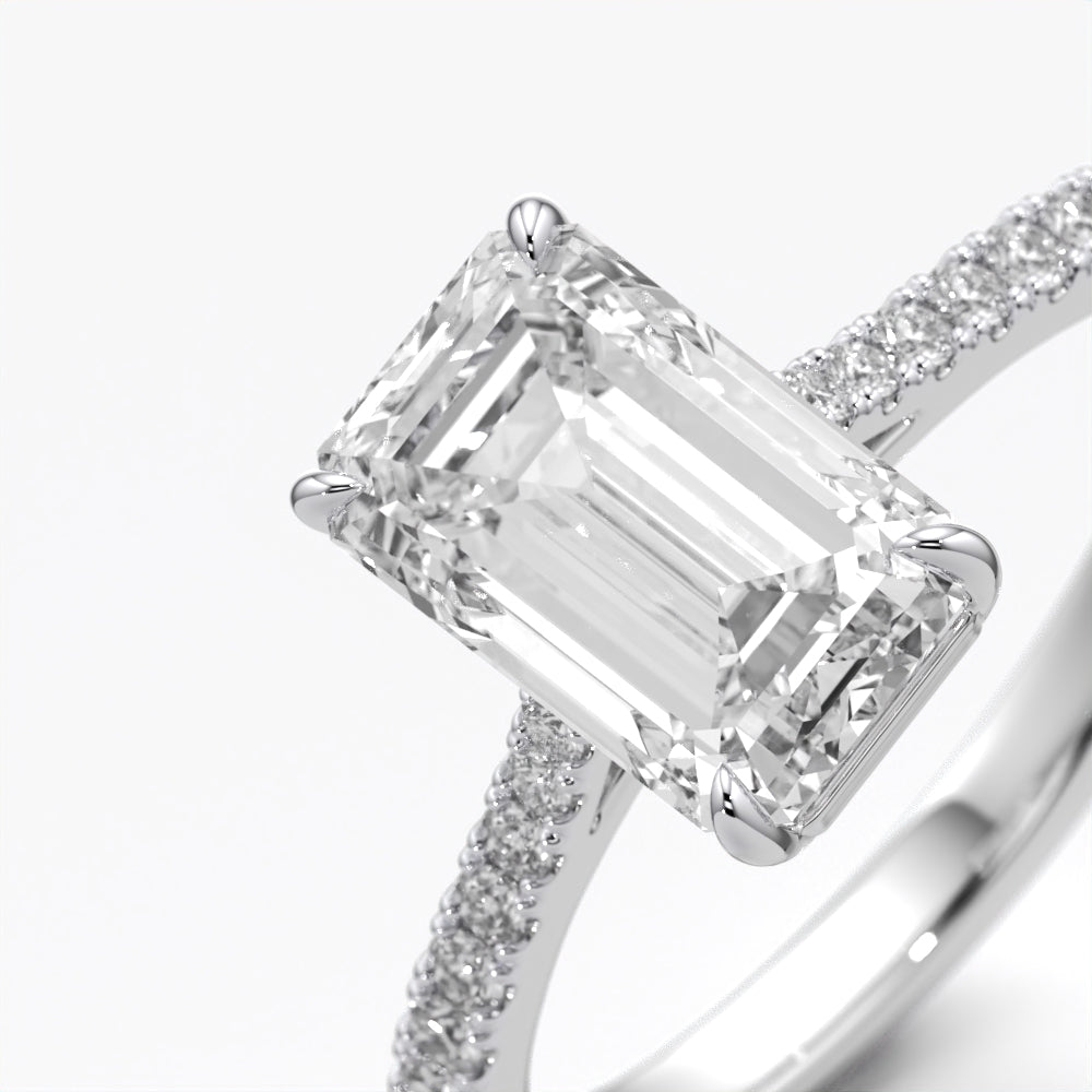 Emerald Spark Ring