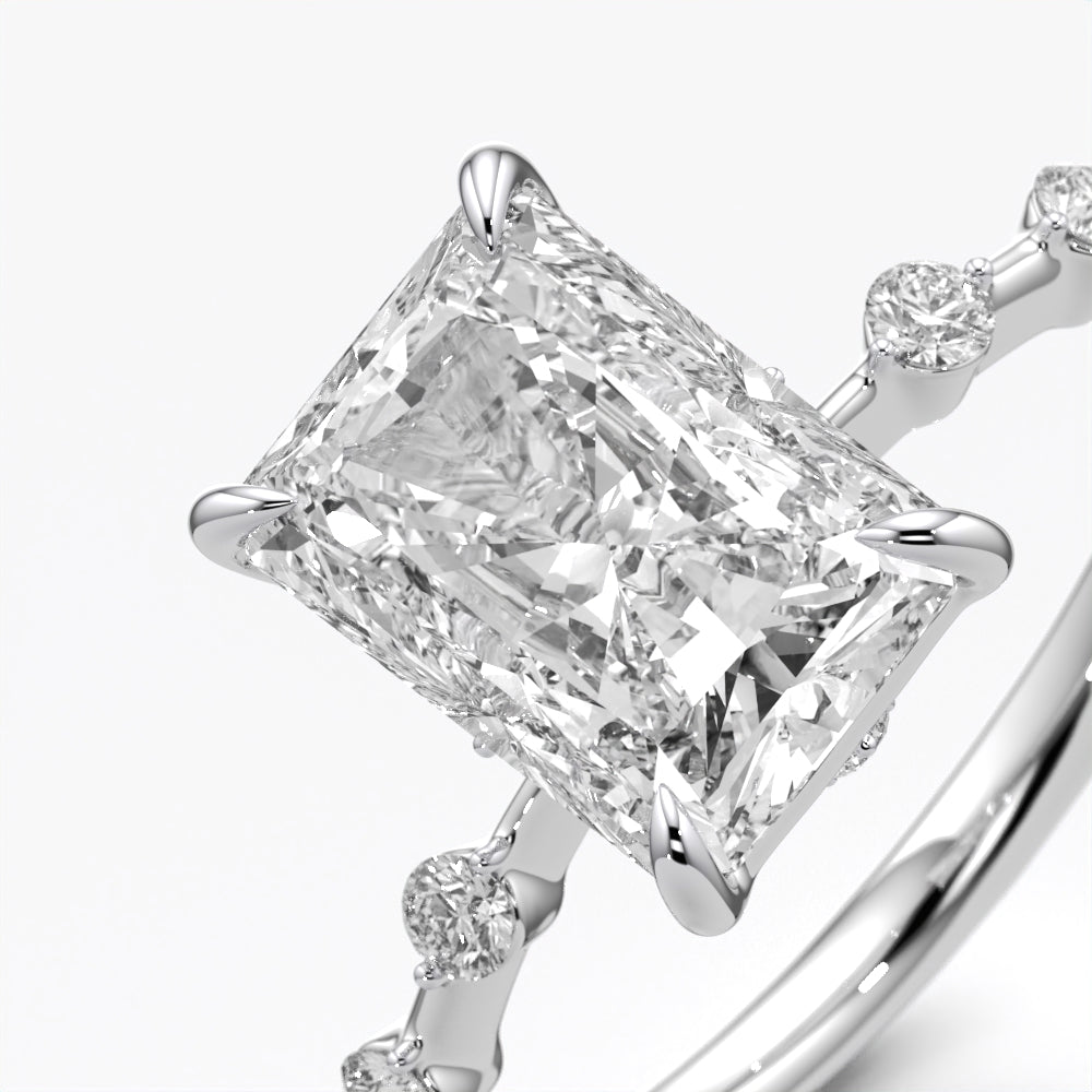 Glow Radiant Droplet Ring