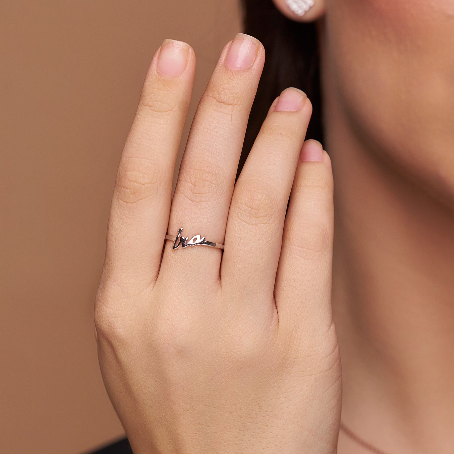 Personalized Ira Name Ring - KYMEE