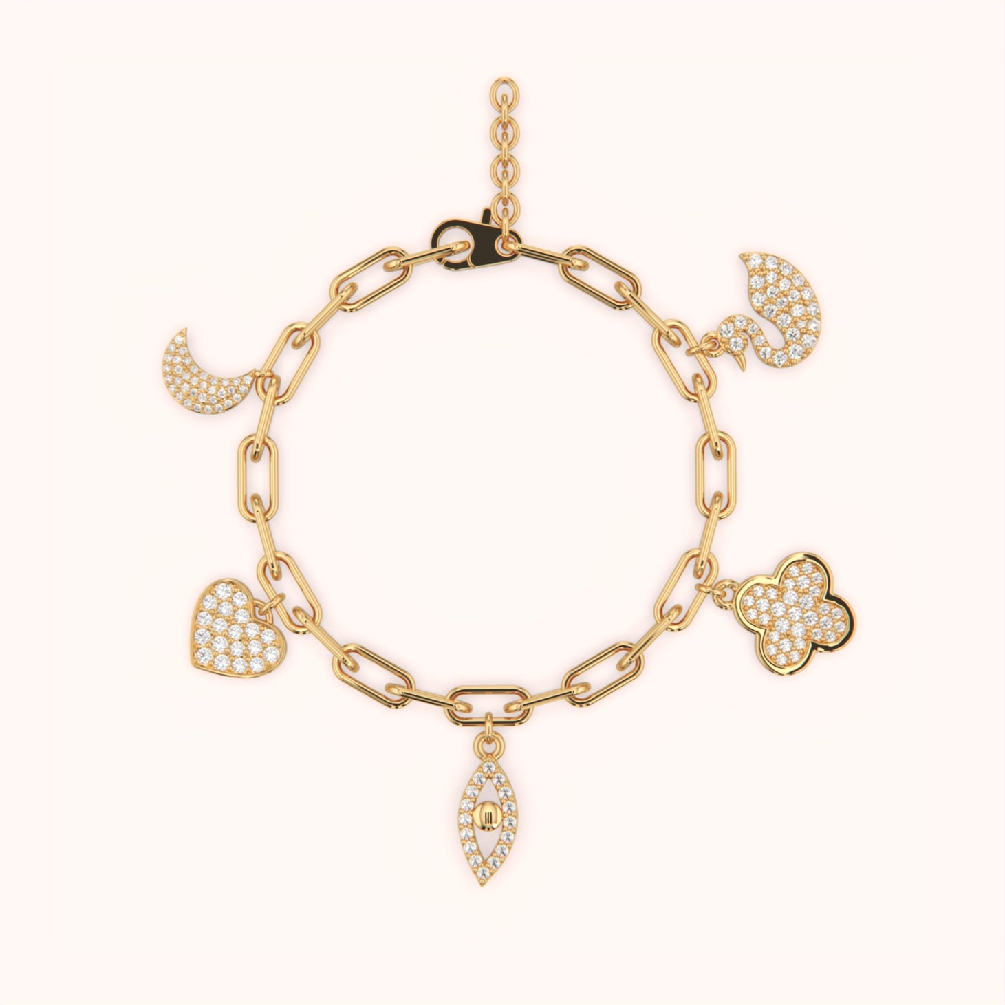 Assorted Shapes Fancy Bracelet - KYMEE