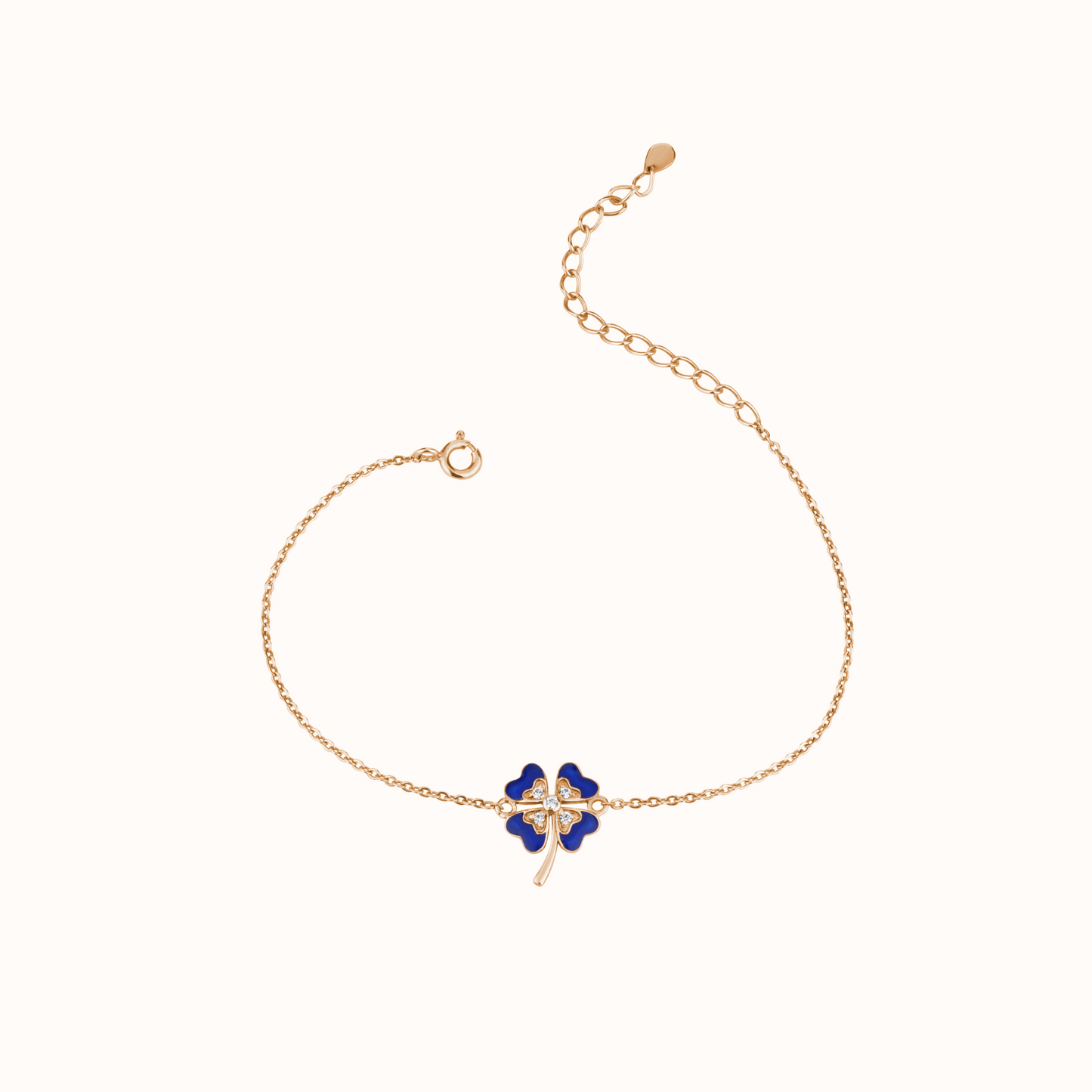 Lucky Clover Charm Bracelet