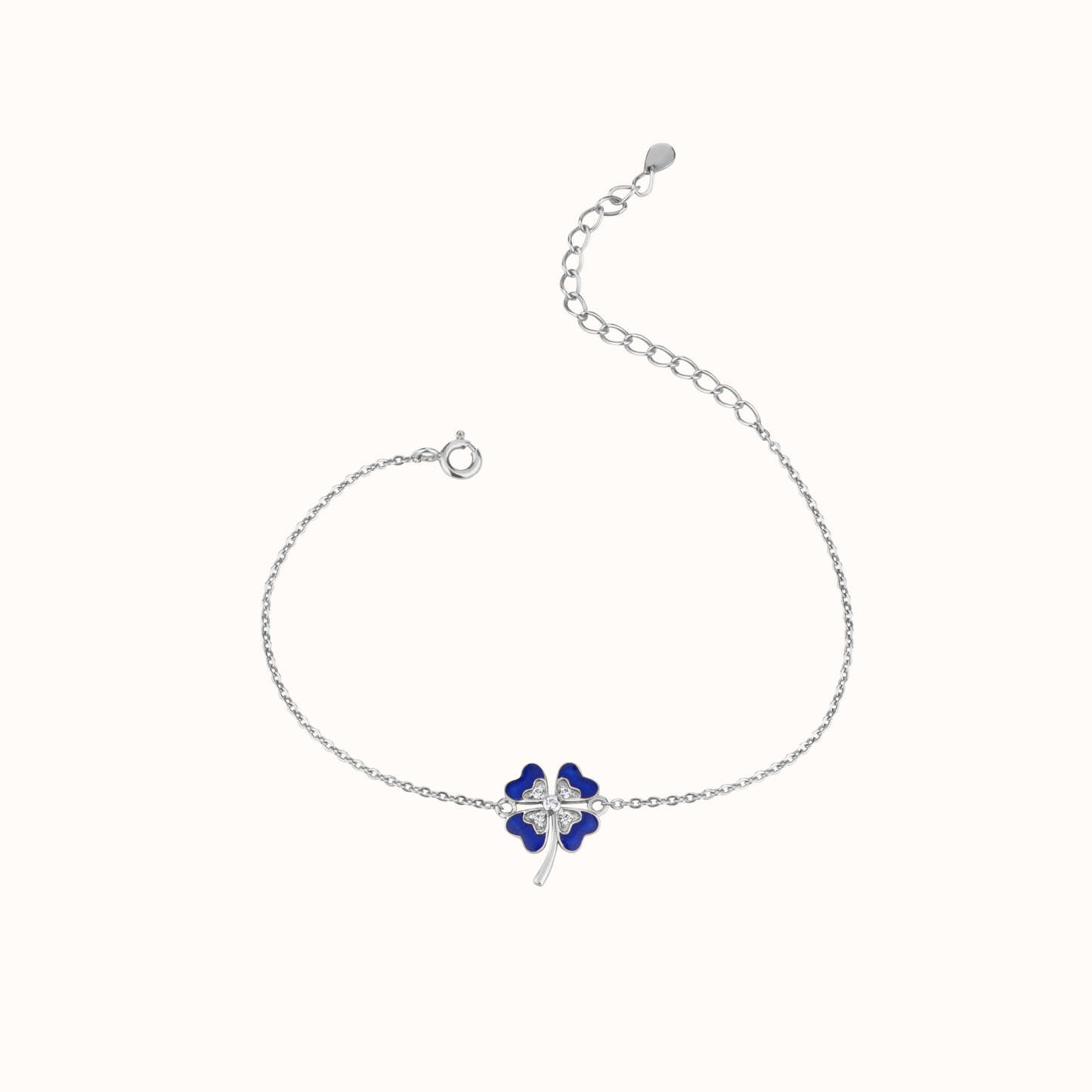 Lucky Clover Charm Bracelet