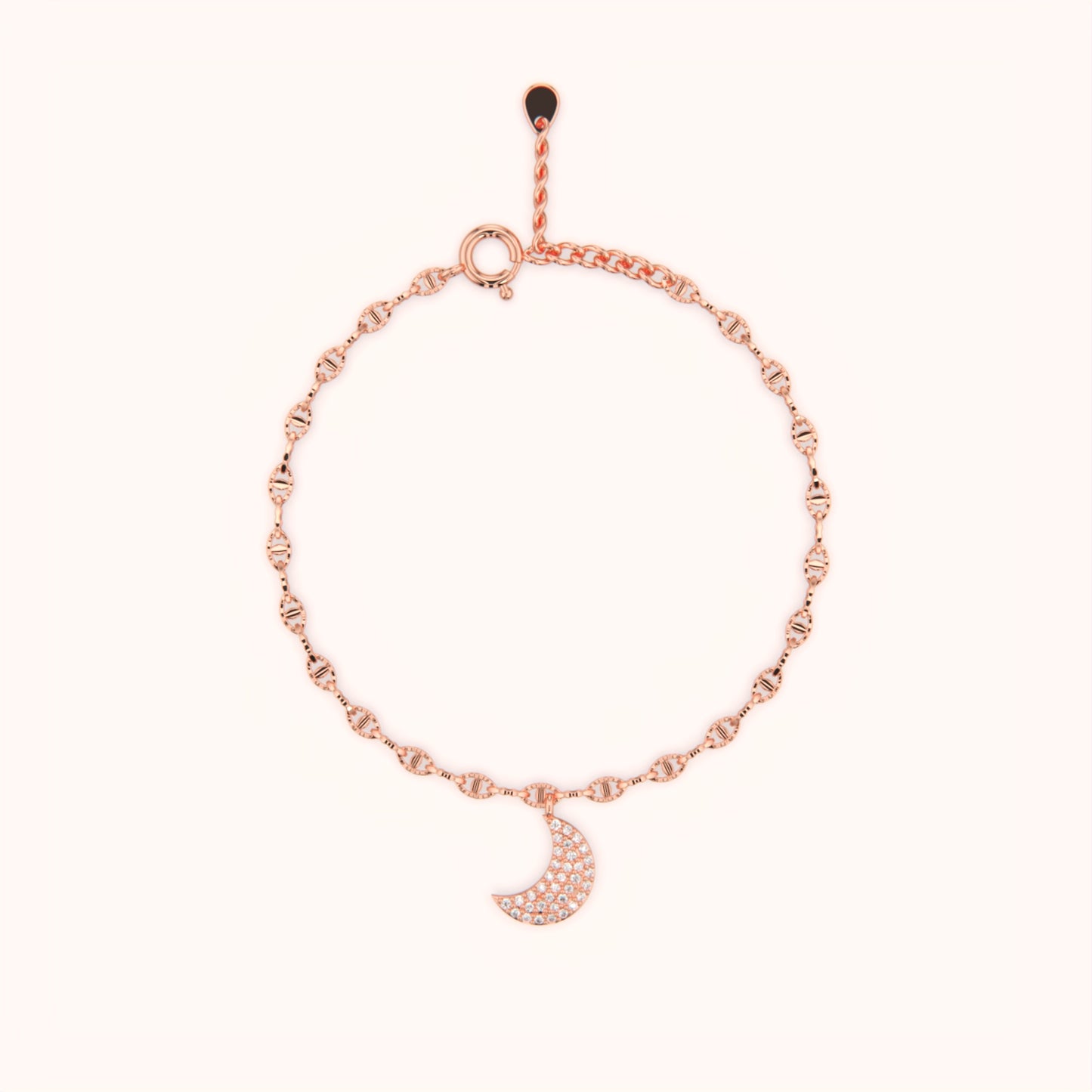 Moon Fancy Charm Bracelet