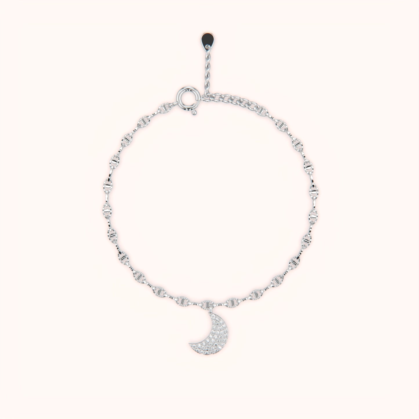 Moon Fancy Charm Bracelet