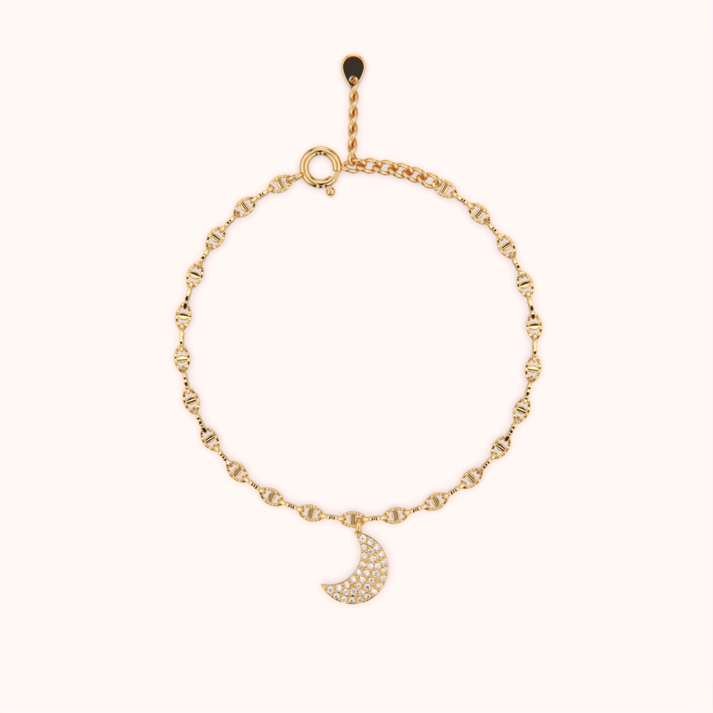 Moon Fancy Charm Bracelet - KYMEE