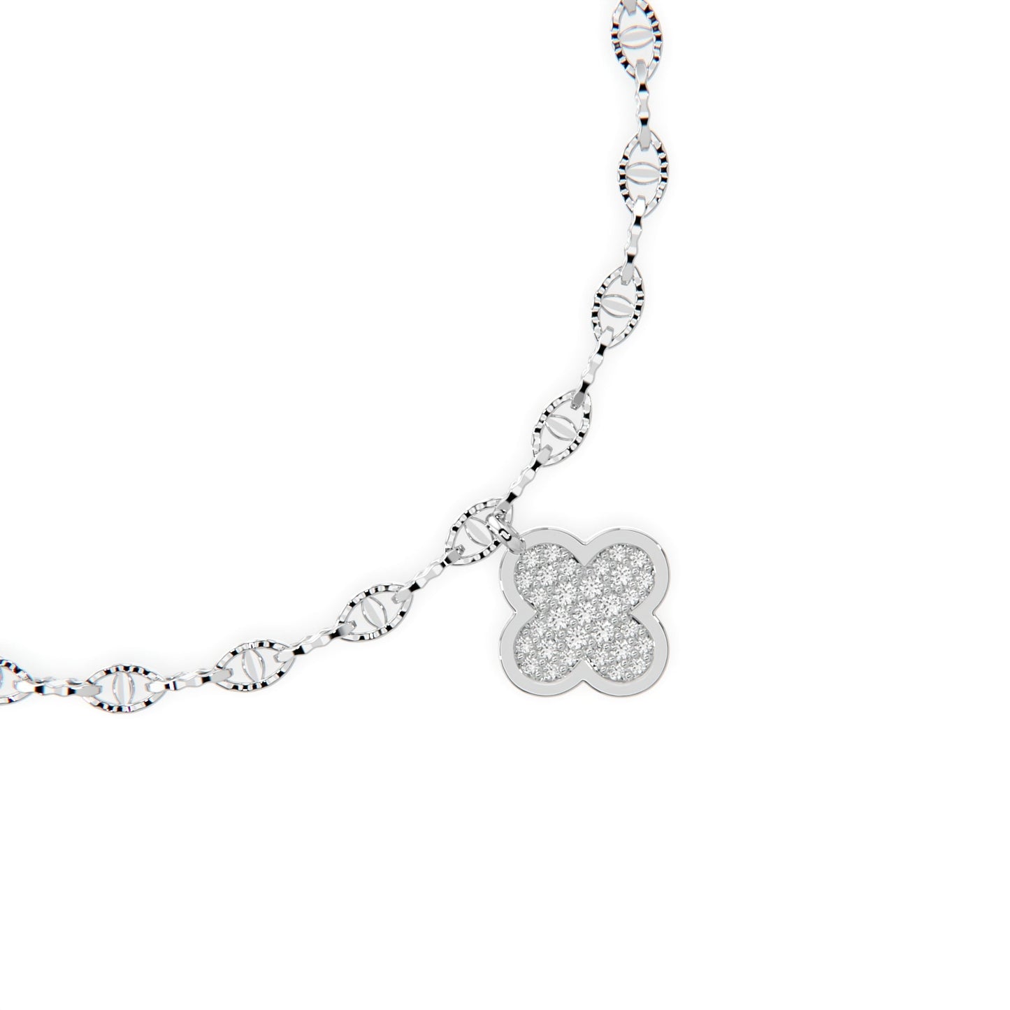Timeless Silver Clover Bracelet