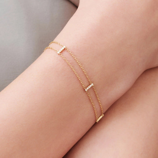 18k Gold Vermeil Chain Bracelet