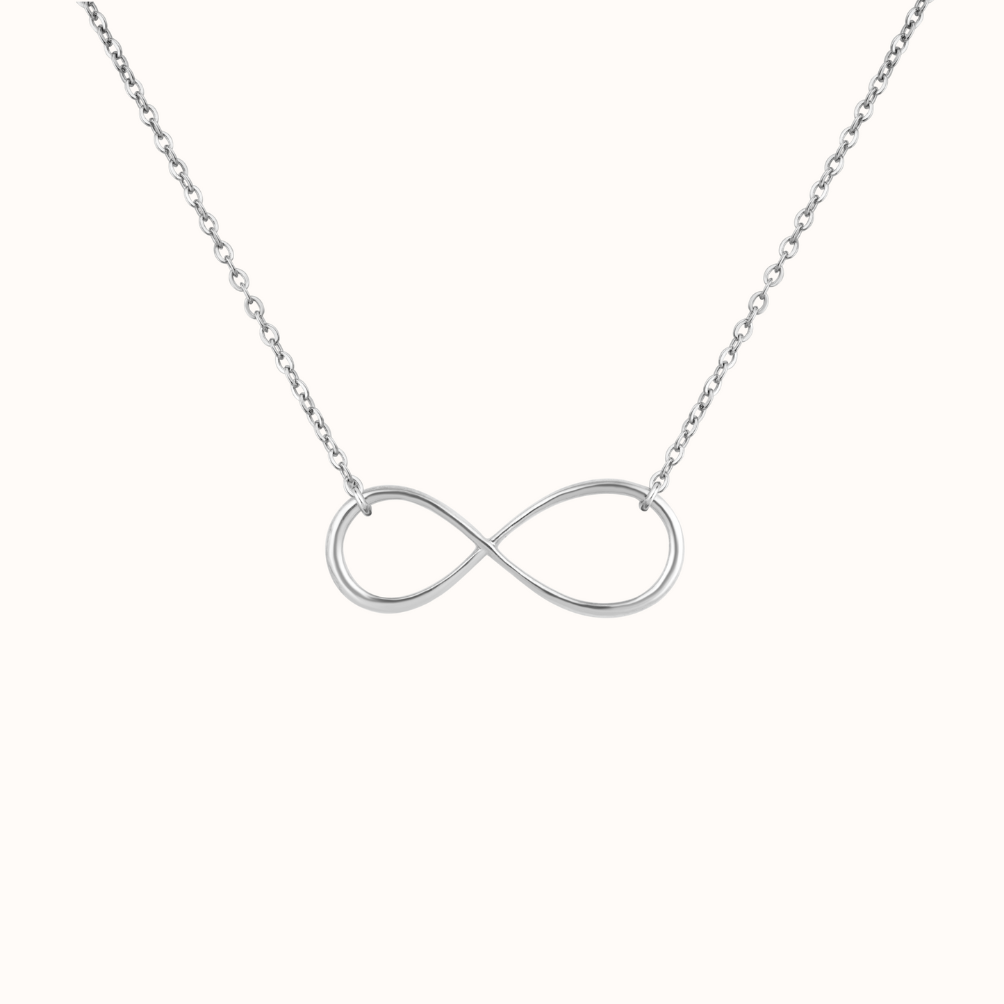 Silver Infinity Charm Pendant