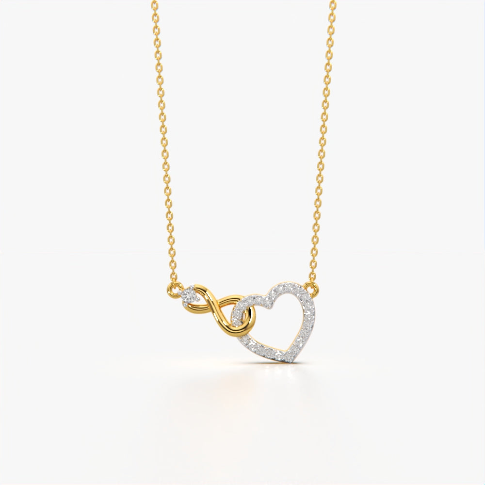 Eternal Love Infinity Heart Necklace