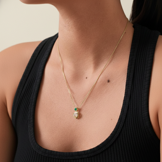 Fancy Heart Pendant Necklace