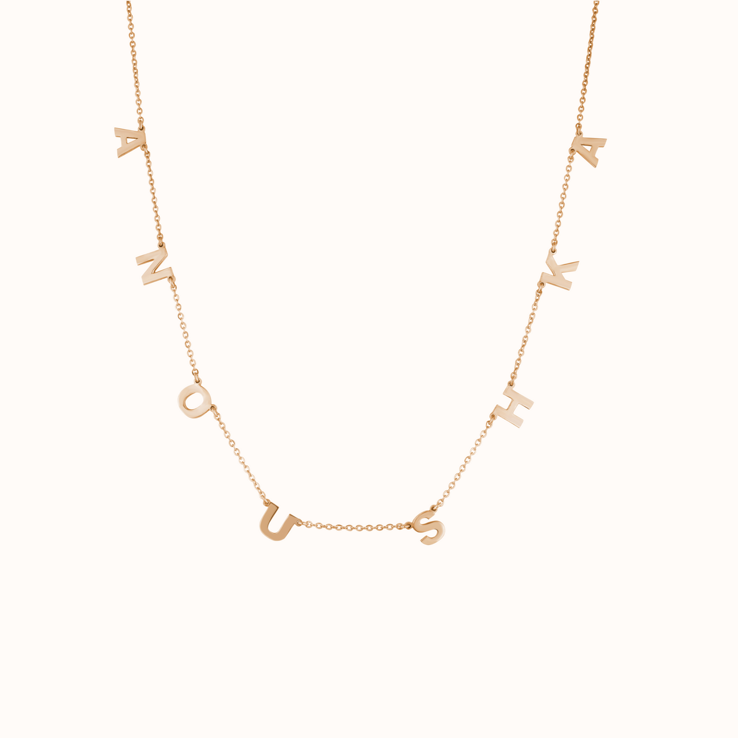 Minimalist Silver Name Necklace