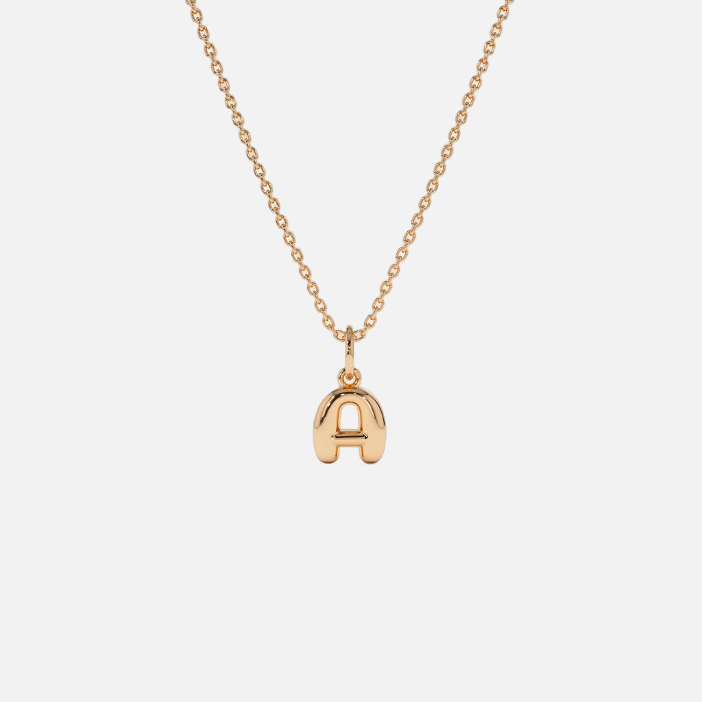 Personalized Letter Charm Necklace