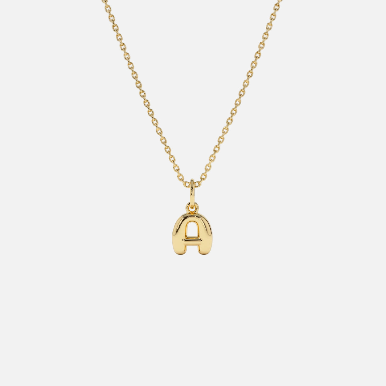 Personalized Letter Charm Necklace