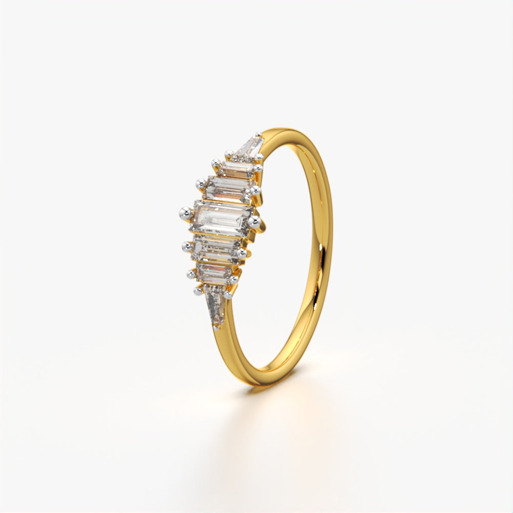 Baguette Diamond Band