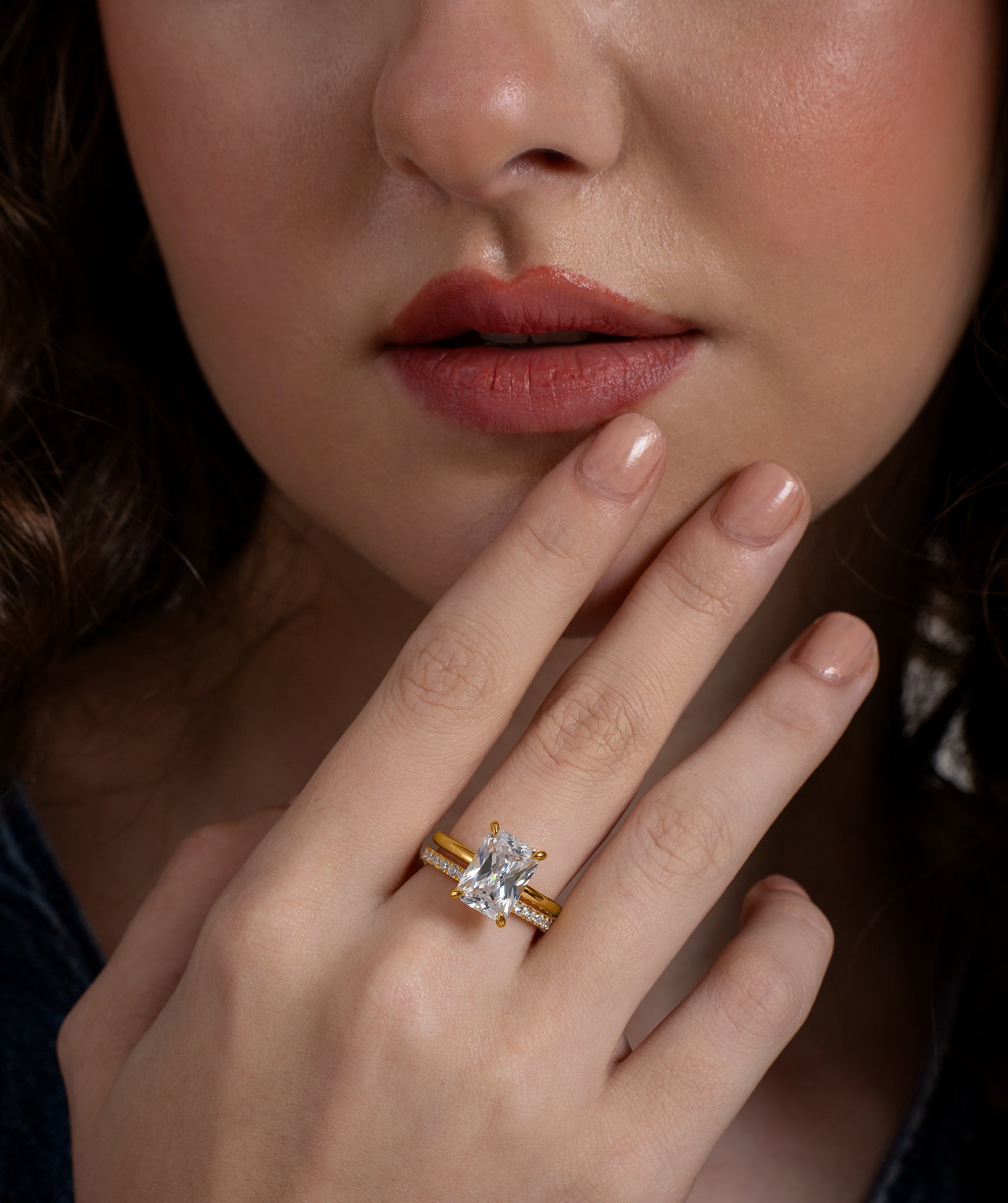 Radiant Sparkle Ring Set