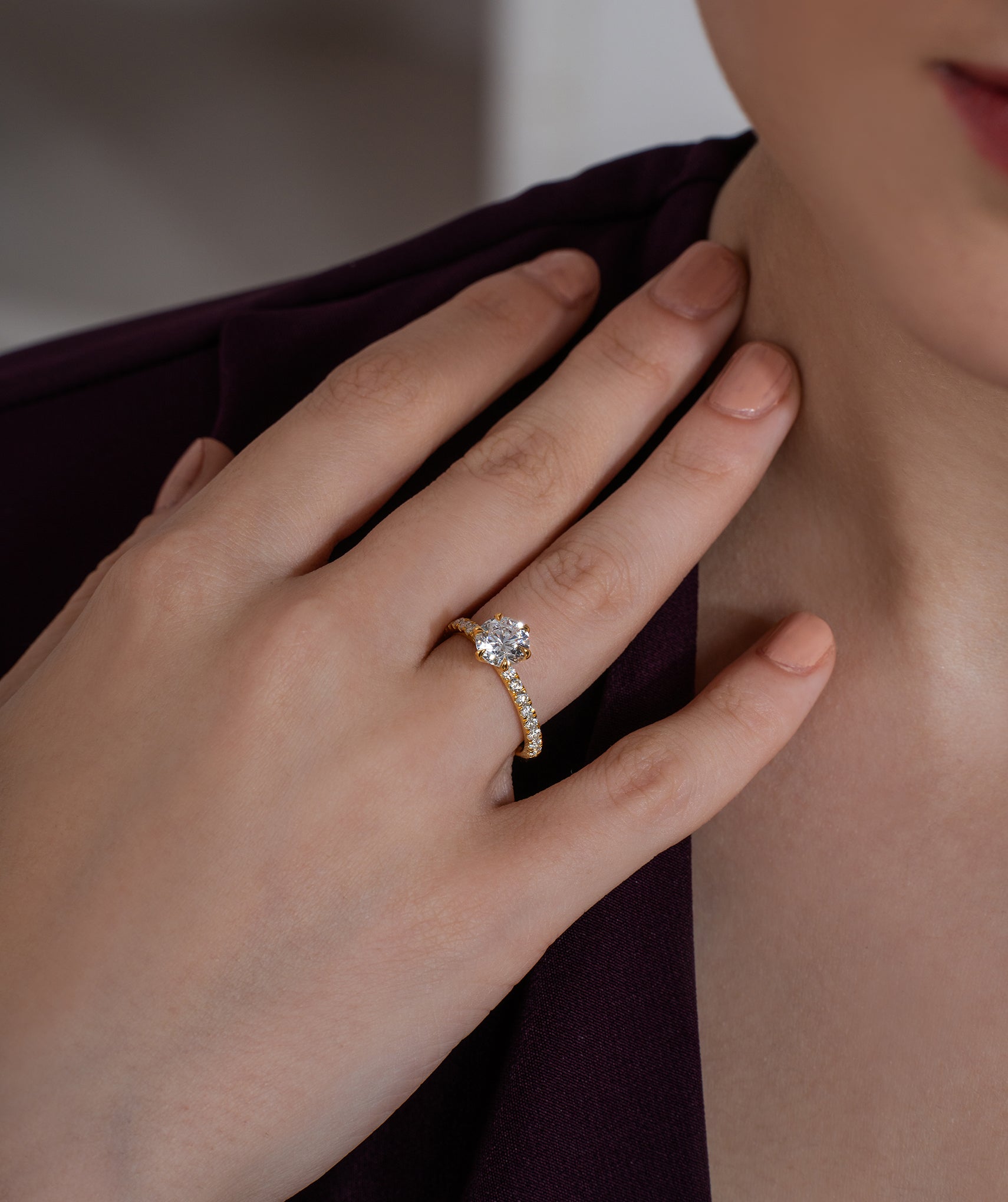 Classic Solitaire Diamond Ring