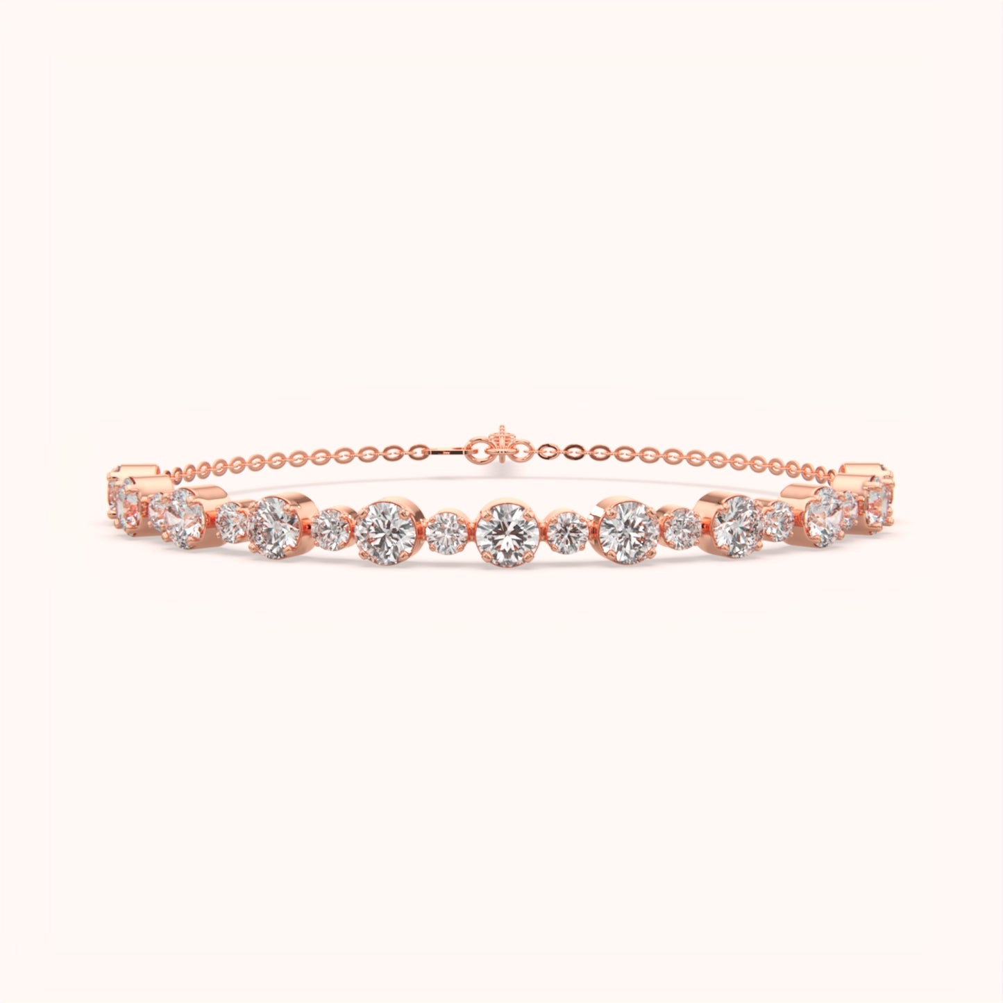 Luxury Silver Tennis Bracelet