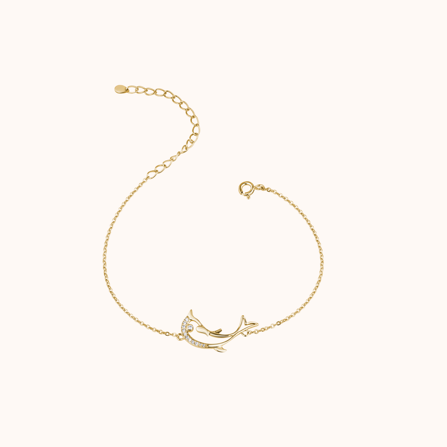 Dolphin Charm Bracelet - KYMEE