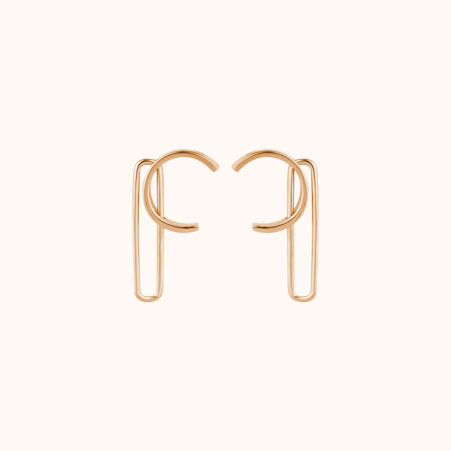 Elegant Abstract Drop Earring