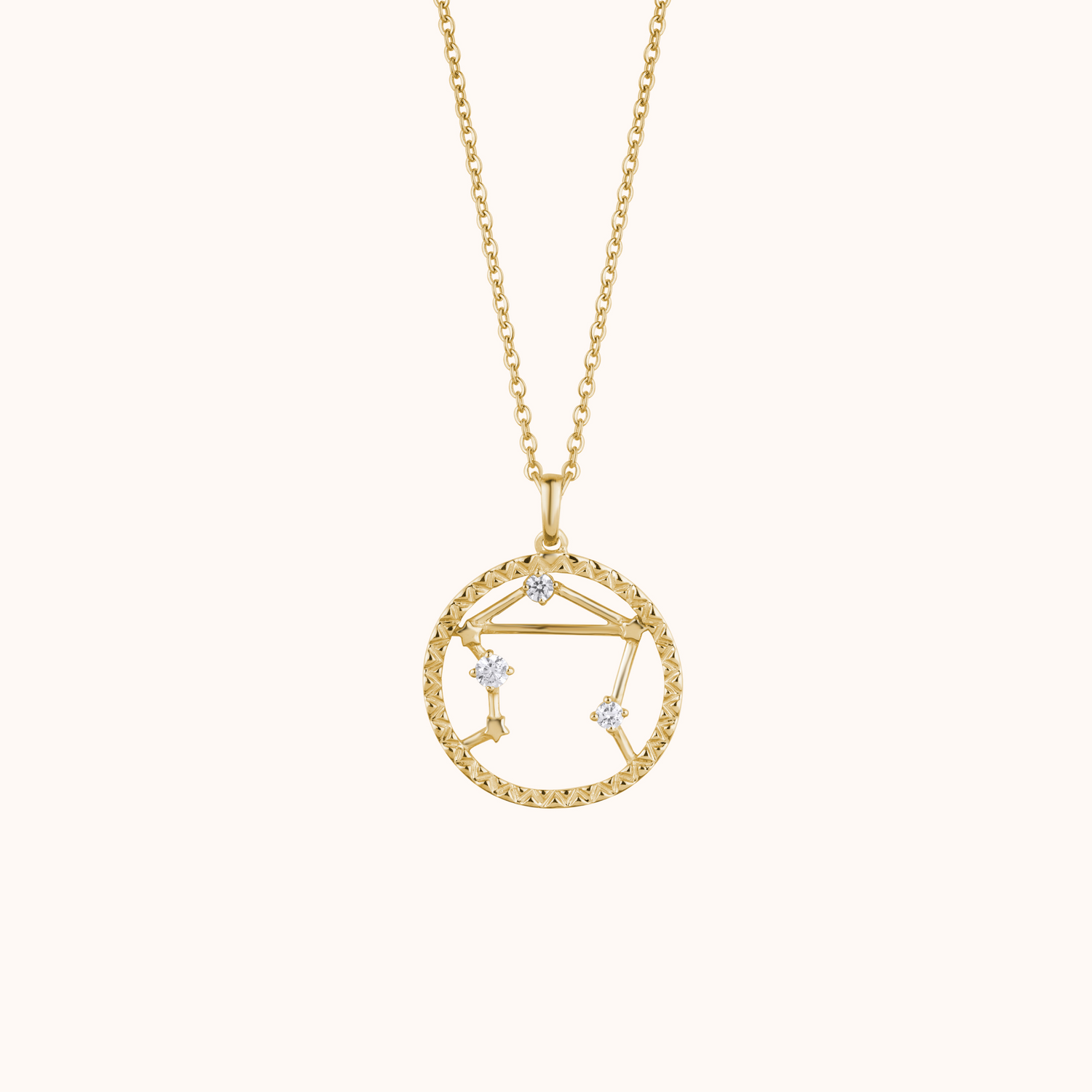 Zodiac Sign Silver Pendant - KYMEE