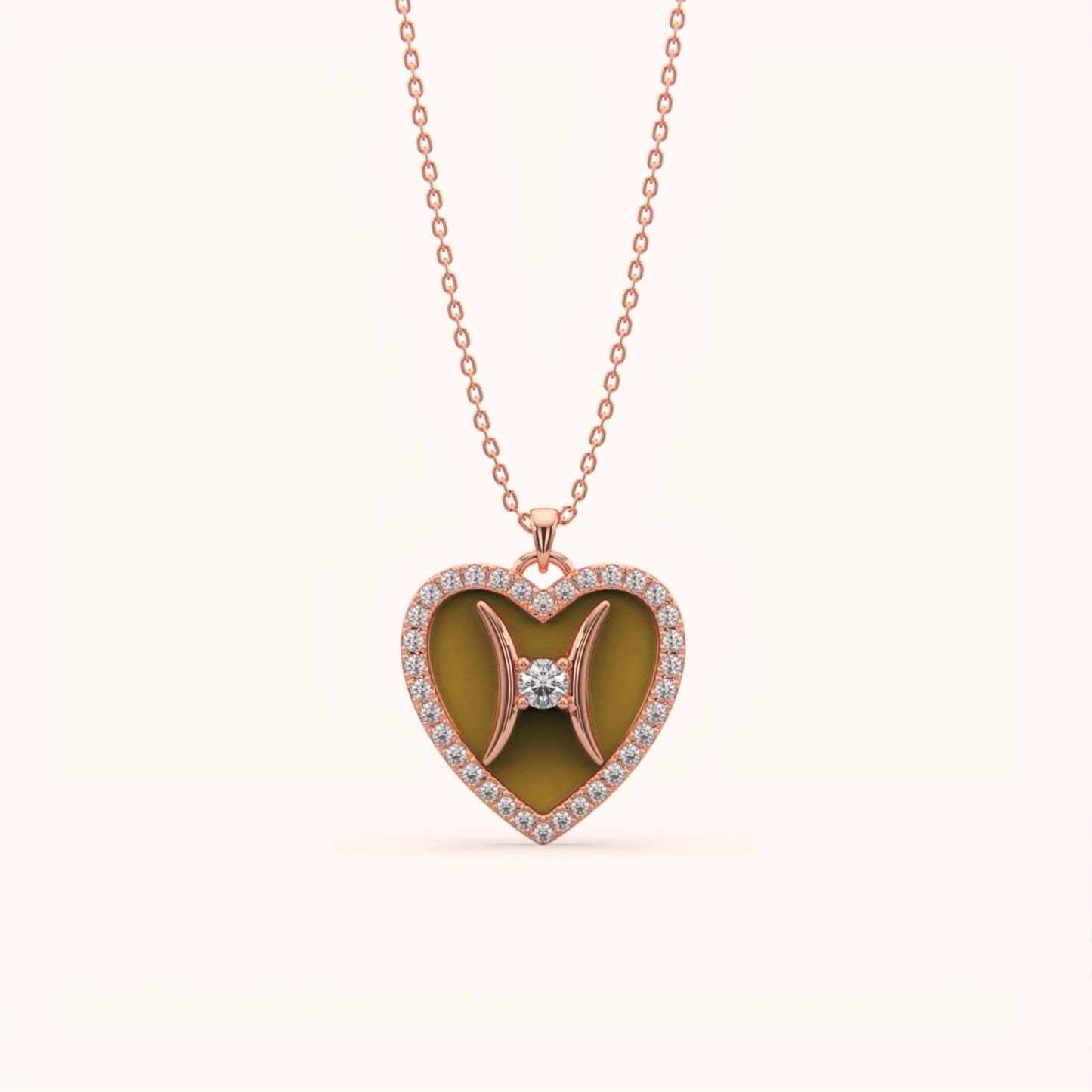 Pisces Heart Necklace