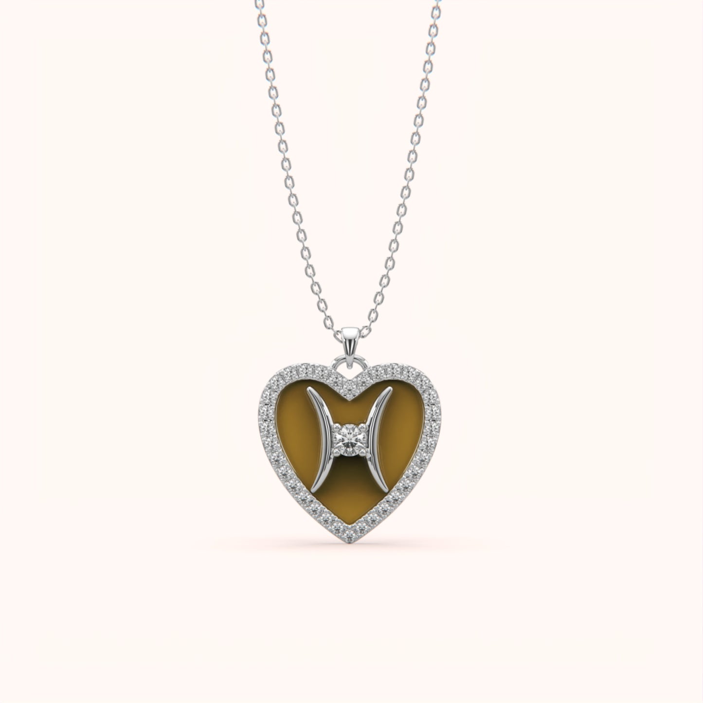 Pisces Heart Necklace