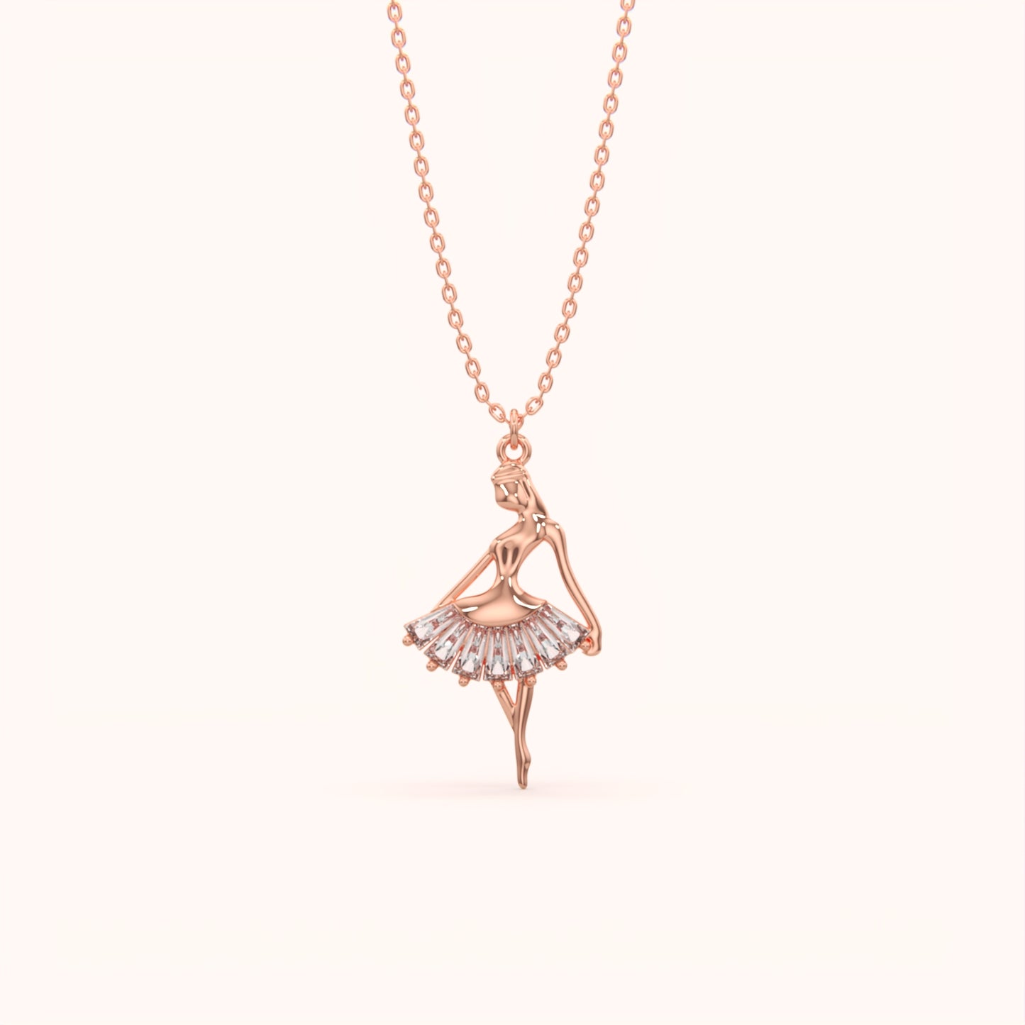 Dancing Ballerina Necklace