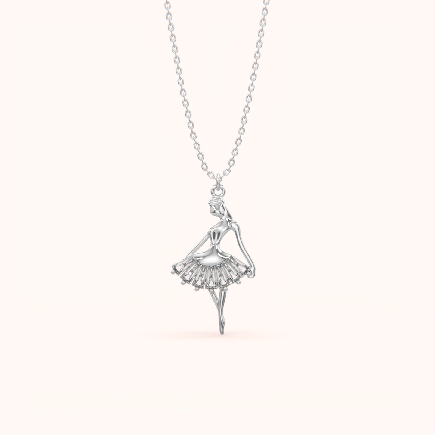 Dancing Ballerina Necklace
