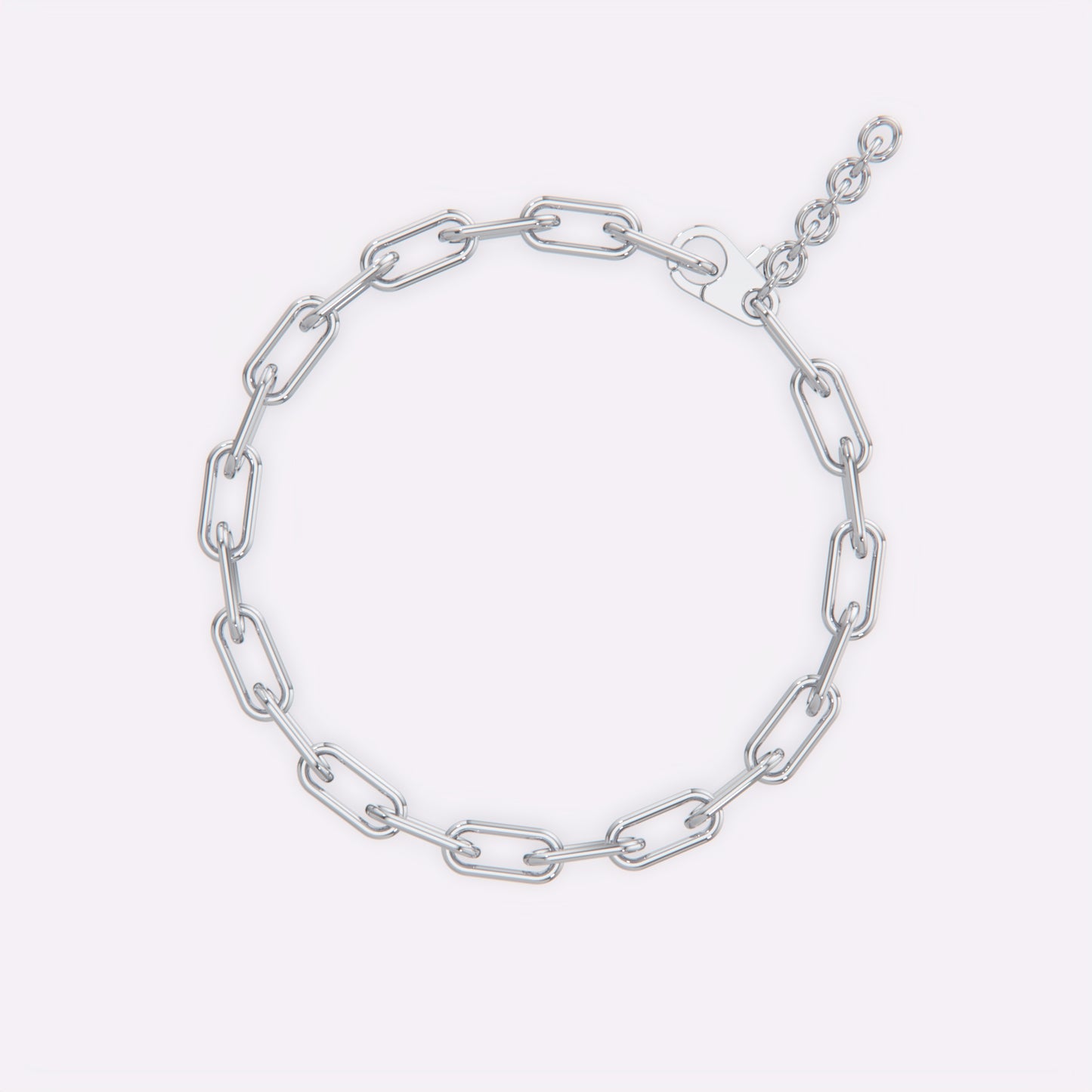 Bold Link Charm Bracelet