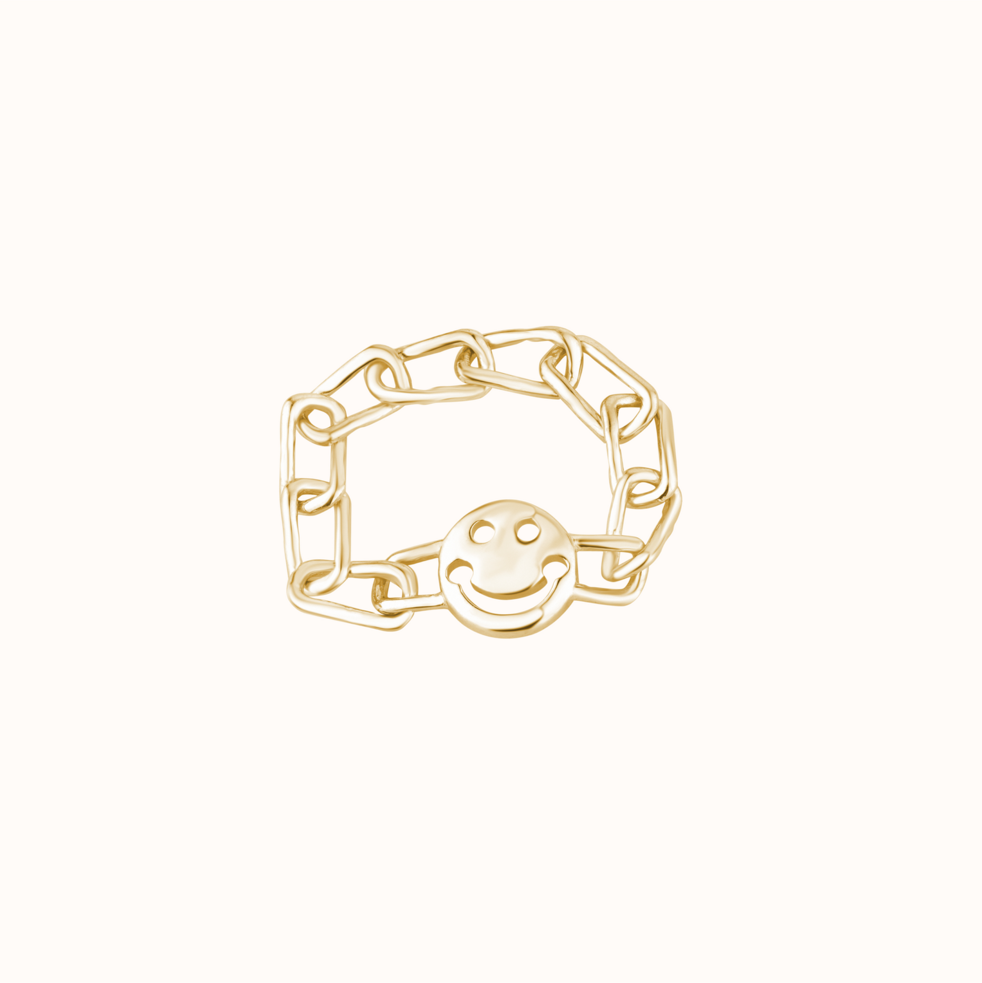 Charming Smiley Face Ring - KYMEE