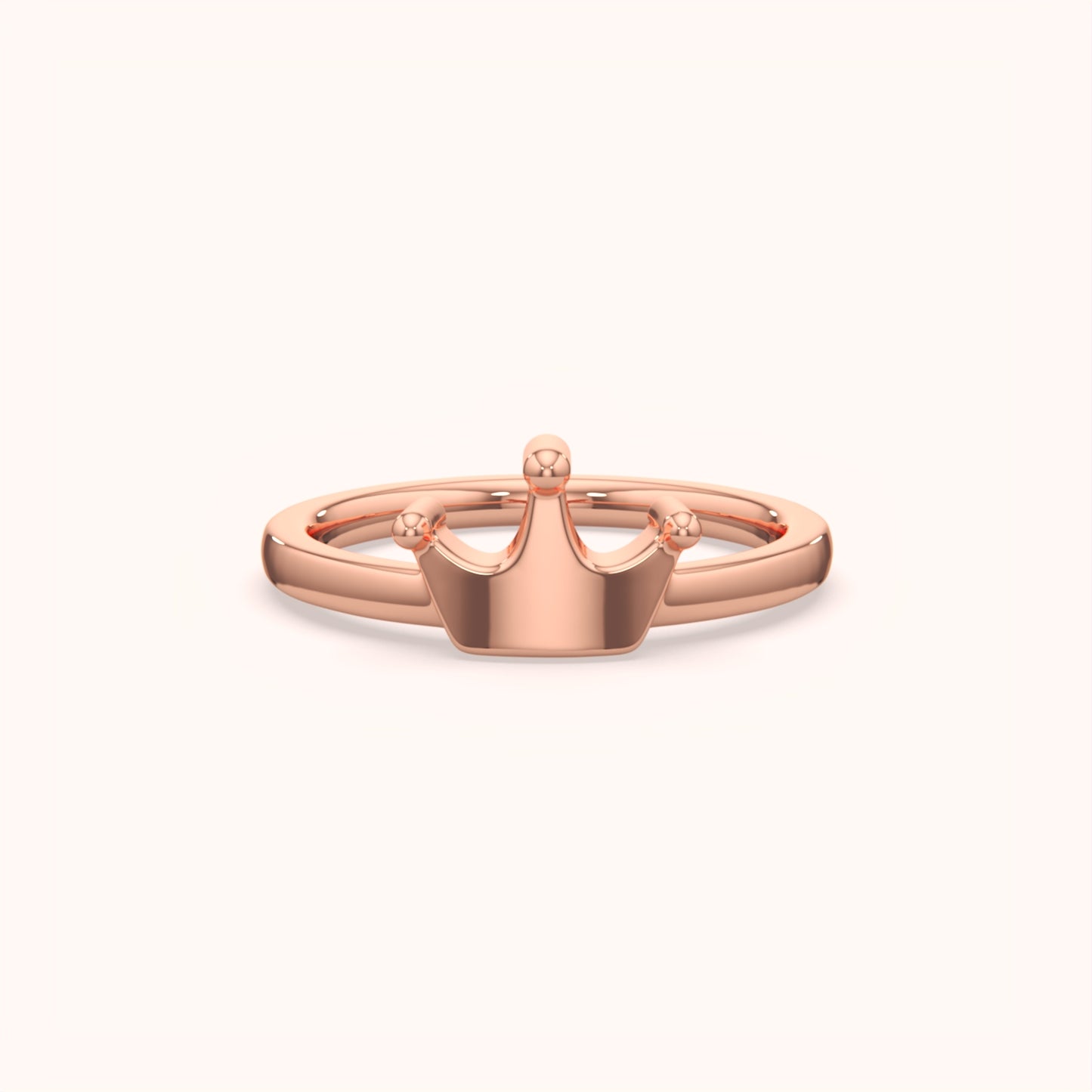 Intricate Silver Crown Ring