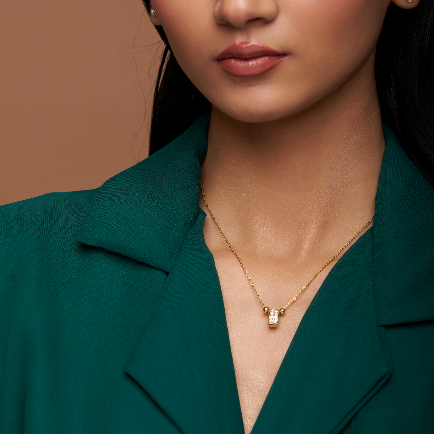 Minimalist Diamond Necklace - KYMEE