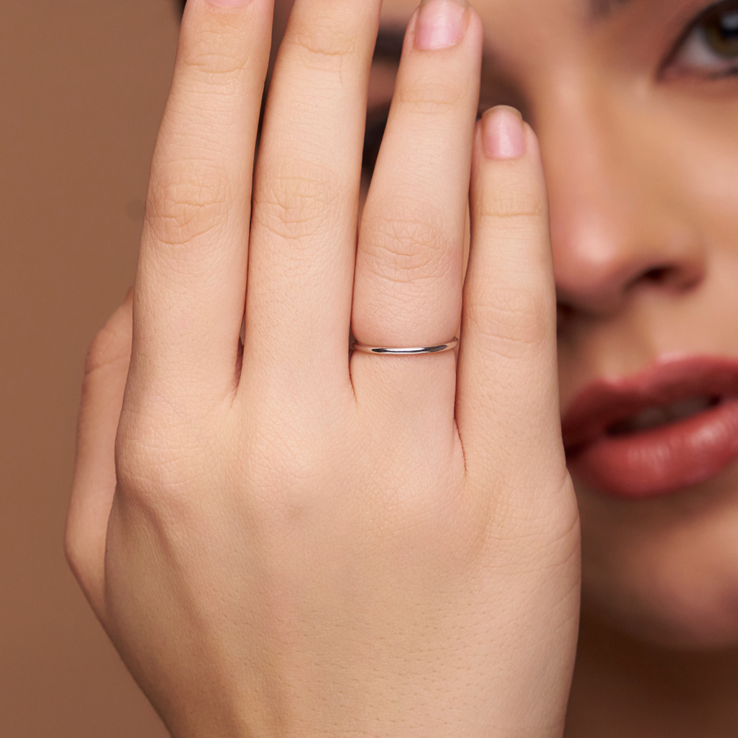 Classic Silver Thin Band Ring