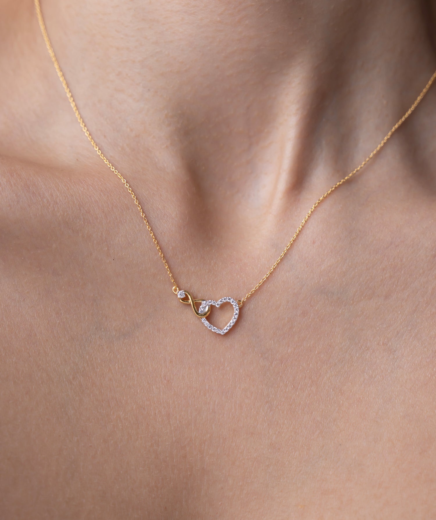 Eternal Love Infinity Heart Necklace