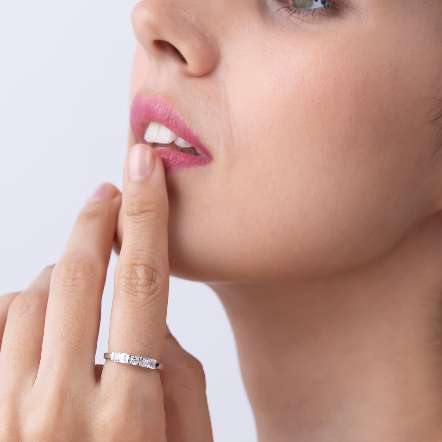 Classic Three Stone Ring