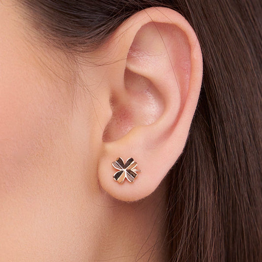 Flower Style Stud Earring - KYMEE
