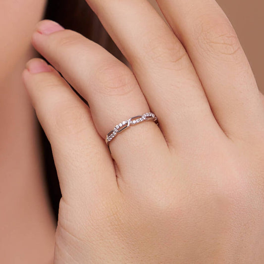 Braided Chain Links Ring - KYMEE