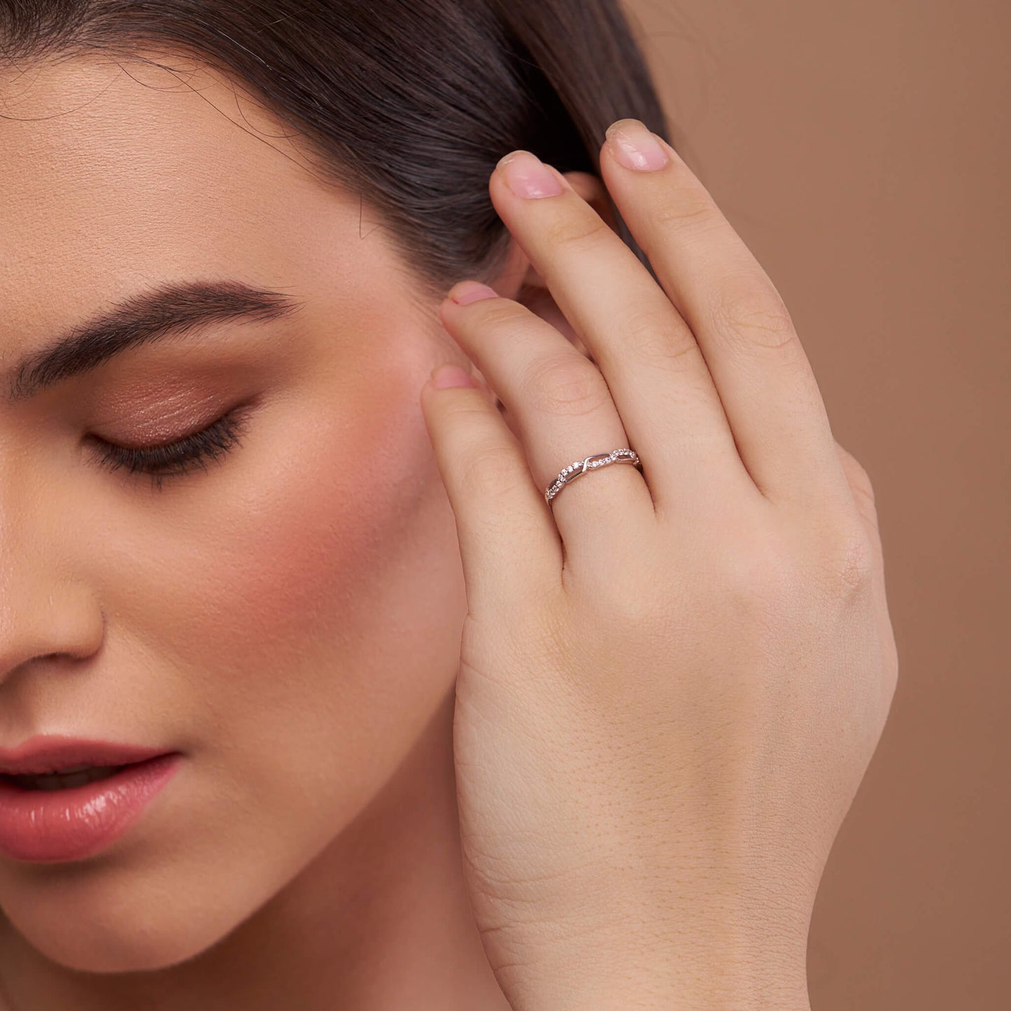 Braided Chain Links Ring - KYMEE